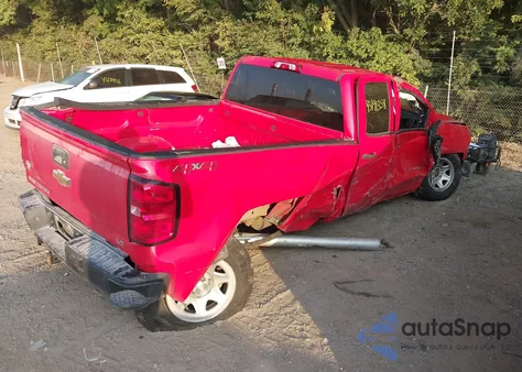 2019 Chevrolet Silverado 1500 Ld Wt из США, поврежденный, VIN 2GCVKNEC5K1225912